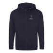 Picture 1/3 -Zip-Up Hoodie - Navy - M