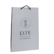 Picture 1/2 -White paper bag with ELTE Shop logo.