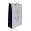 Picture 2/2 -White paper bag with ELTE Shop logo.