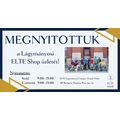 Újra megnyitott az ELTE Shop a Lágymányosi Campuson!