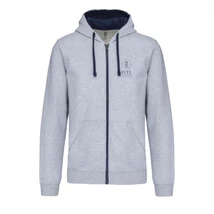 Cipzáras pulóver - Oxford Grey / Navy 