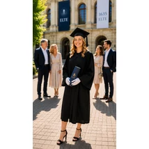 Graduation Gown and Cap Set