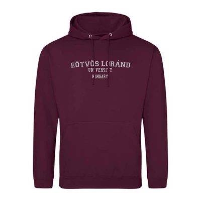 Hoodie Burgundy L