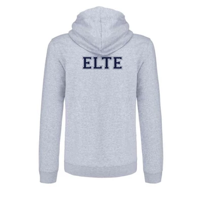 Zip-Up Hoodie - Oxford Grey/Navy - XL
