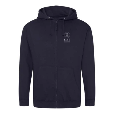 Zip-Up Hoodie - Navy - M