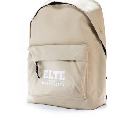 Discovery bézs hátizsák ELTE logóval