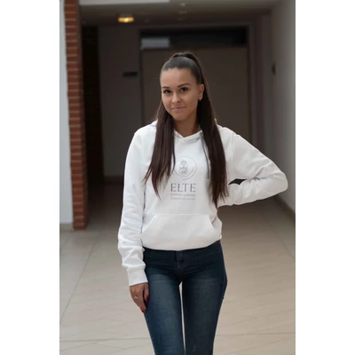 Hoodie - White/Grey - M
