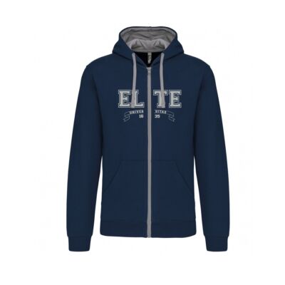Zip hoodie Navy/ Grey 