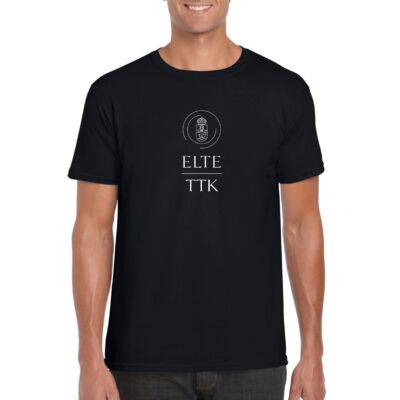ELTE TTK fekete póló - S