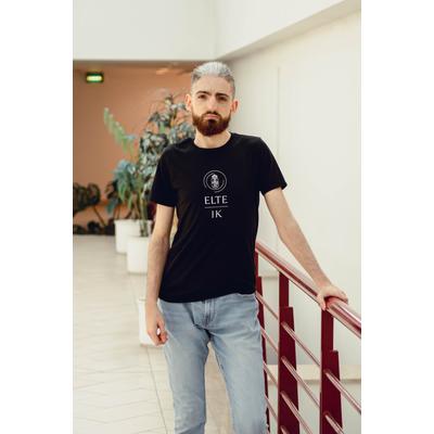 ELTE IK fekete póló - S