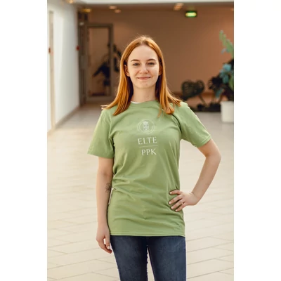 ELTE PPK póló Unisex  zöld - ELŐRENDELHETŐ