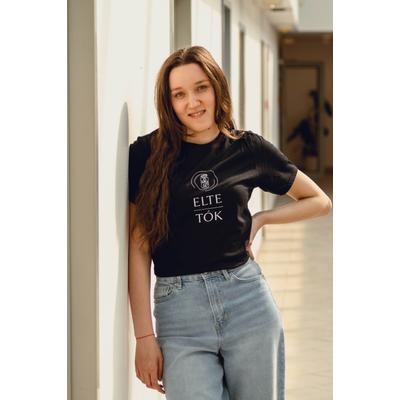 ELTE TÓK póló Unisex  fekete - ELŐRENDELHETŐ