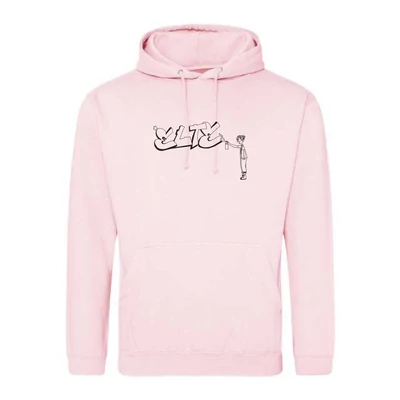 Egyedi pulóver 0007 - baby pink