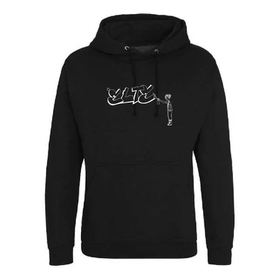 Egyedi pulóver 0008 - deep black