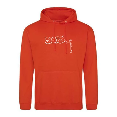 Egyedi pulóver 0012 - burnt orange