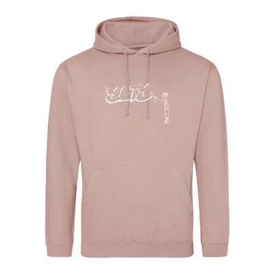 Egyedi pulóver 0029 - dusty pink