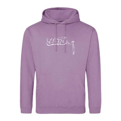 Egyedi pulóver 0048 - lavender