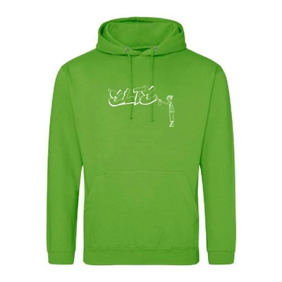 Egyedi pulóver 0051 - lime green
