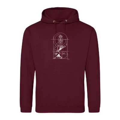Egyedi pulóver 0010 - burgundy