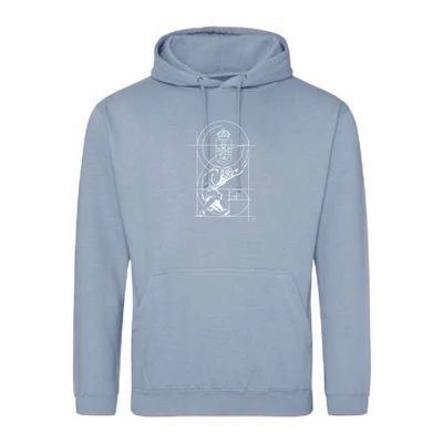 Egyedi pulóver 0026 - dusty blue