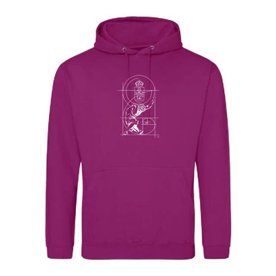 Egyedi pulóver 0033 - festival fuchsia