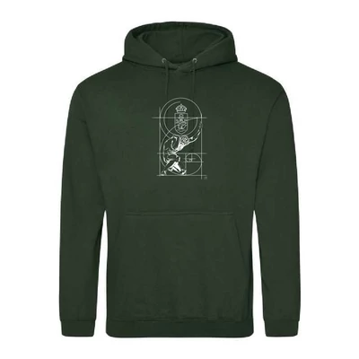 Egyedi pulóver 0035 - forest green