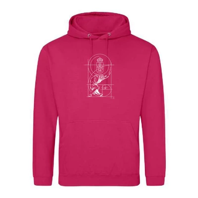 Egyedi pulóver 0042 - hot pink
