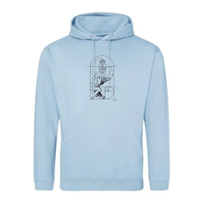 Egyedi pulóver 0043 - ice blue