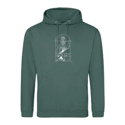 Egyedi pulóver 0056 - moss green