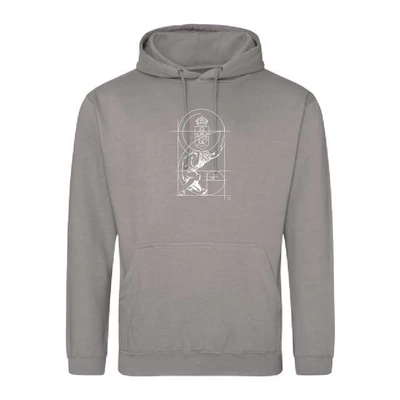 Egyedi pulóver 0070 - platinum grey