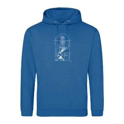 Egyedi pulóver 0084 - tropical blue