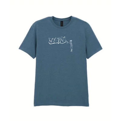 Egyedi póló 020 - indigo blue