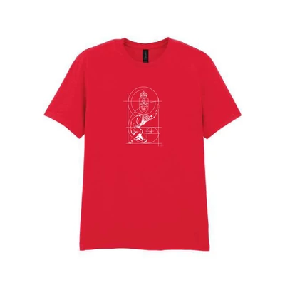 Egyedi póló 015 - red