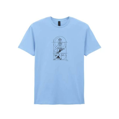Egyedi póló 031 - light blue